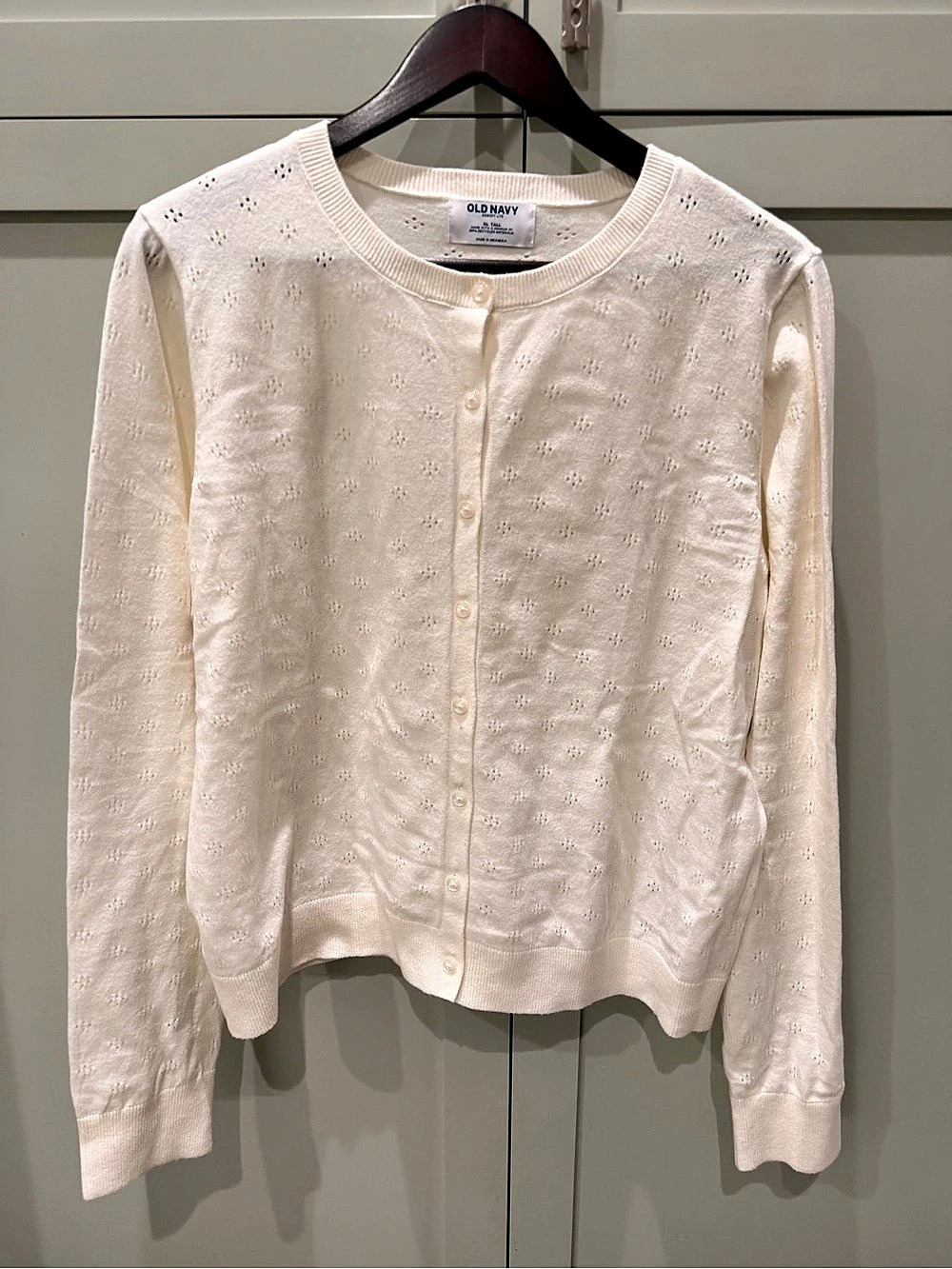 Old Navy SoSoft Lite Pointelle Cardigan